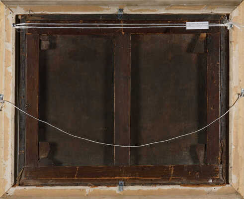 Гине Александр Васильевич.  Пейзаж с лодкой